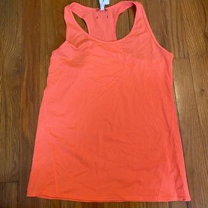 oiselle orange flyout tank
